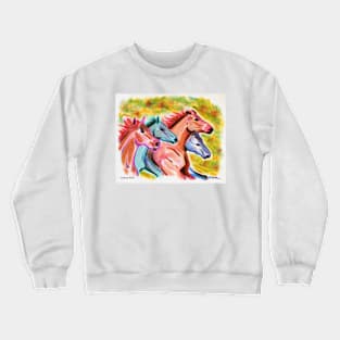 'Bring on the Dancing Horses' Crewneck Sweatshirt